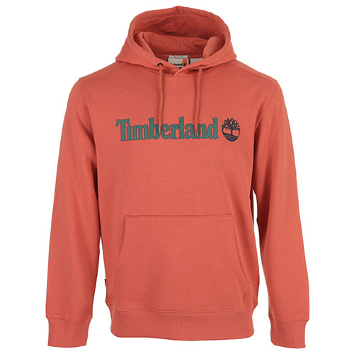 Timberland Linear Logo Hoodie - Orange
