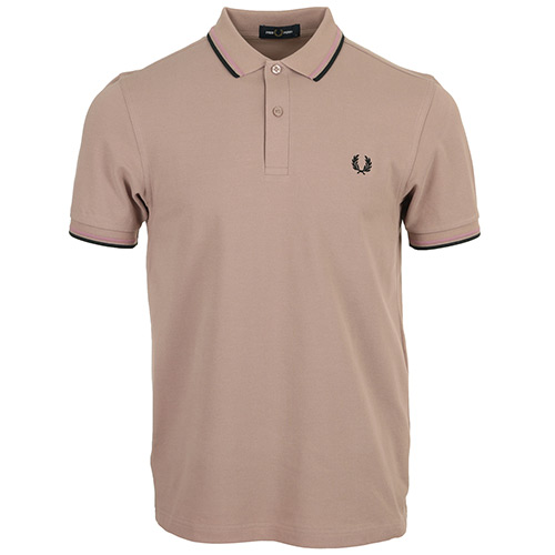 Fred Perry Twin Tipped Shirt - Rose