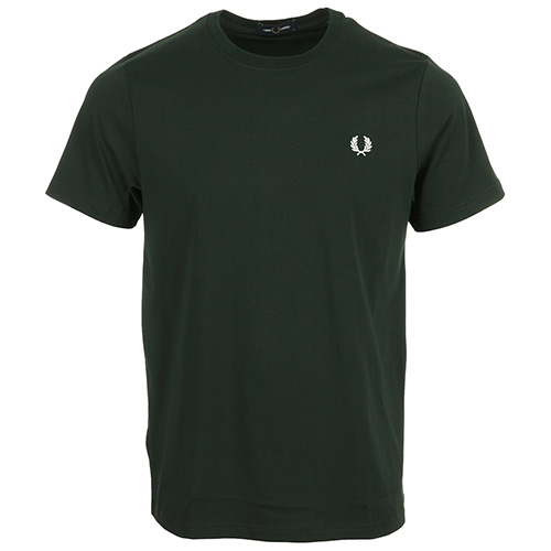 Fred Perry Crew Neck T-Shirt - Vert olive