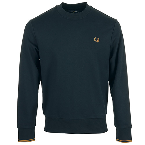 Fred Perry Crew Neck Sweatshirt - Bleu marine