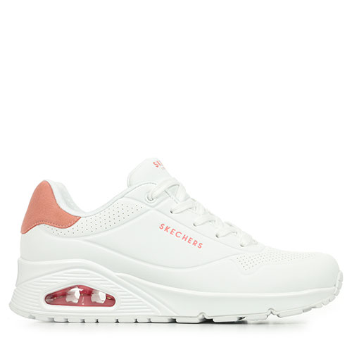 Skechers Uno Pop Back - Blanc