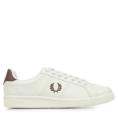 Fred Perry B721 Leather - Blanc