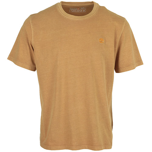 Timberland Garment Dye Short Sleeve - Camel