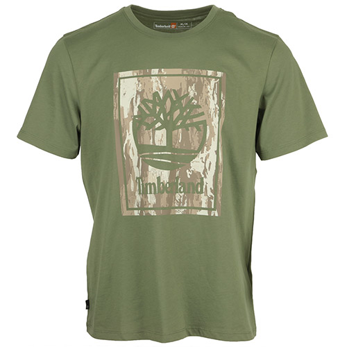 Timberland Camo Short Sleeve Tee - Kaki