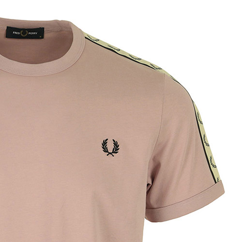 Fred Perry Contrast Taped Ringer