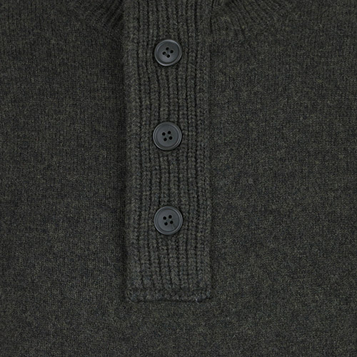 Barbour Essential Patch Half Zip Knited Jumper