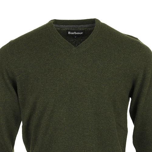 Barbour Essential Lambswool V Neck Sweater