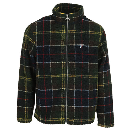 Tartan Fleece Zip Through