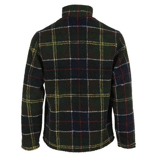 Barbour Tartan Fleece Zip Through