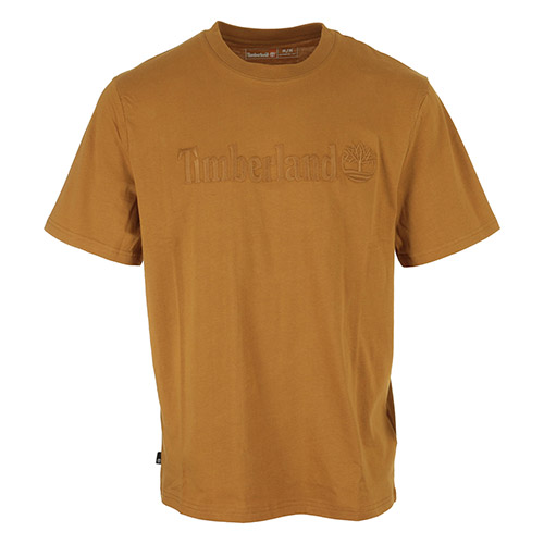 Timberland Embroidery Tonal Ss Tee - Jaune