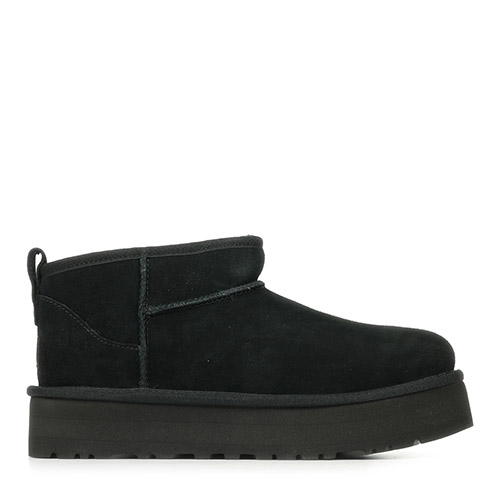 UGG Kid's Classic Ultra Mini Plateform - Noir