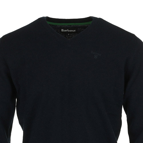 Barbour Essential Lambswool V Neck Sweater