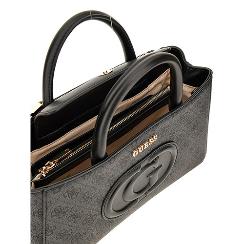 Guess Eco Mietta Small Society Satchel