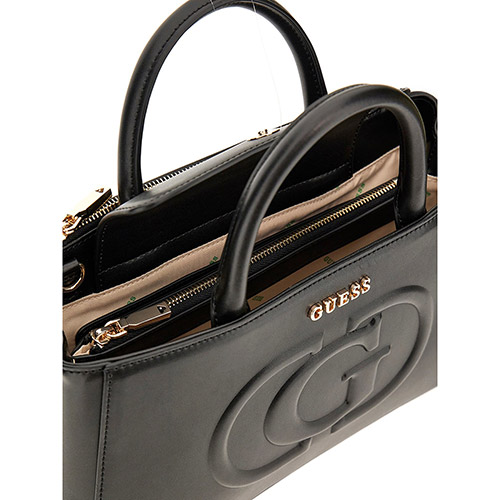 Guess Eco Mietta Small Society Satchel