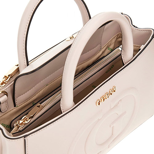 Guess Eco Mietta Small Society Satchel