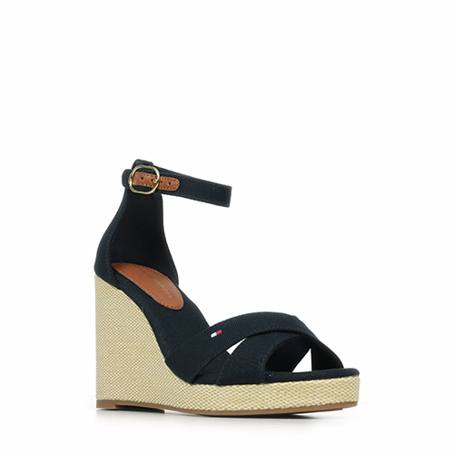 Tommy Hilfiger Flag High Wedge Espad Crisscross