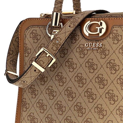 Guess Orlina Logo Society Satchel