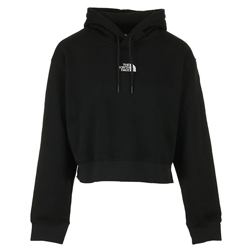 W Essential Crop Hoodie