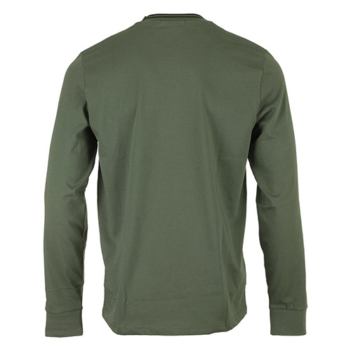 Fred Perry Long Sleeved Twin Tipped Tee Shirt