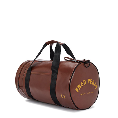 Fred Perry Tonal Classic Barrel Bag