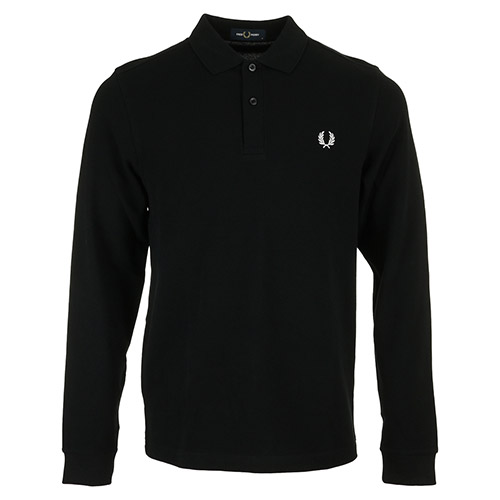Fred Perry LS Plain Shirt - Noir