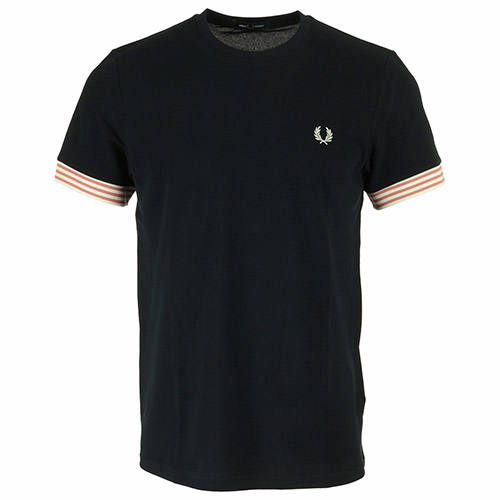 Striped Cuff T-Shirt