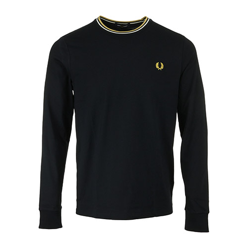 Long Sleeve Twin Tipped Tee Shirt