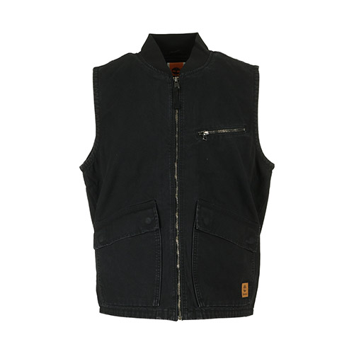 Washed Canvas Vest