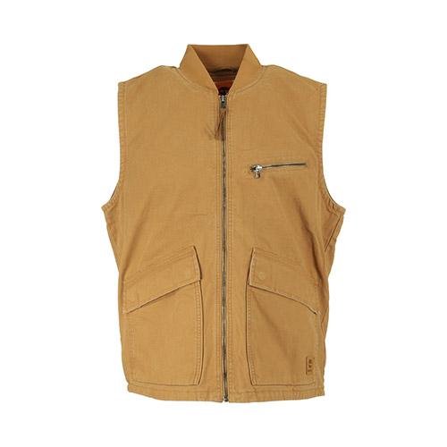 Washed Canvas Vest