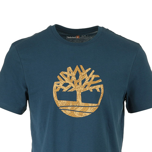 Timberland Camo Tree Logo Short Sleeve