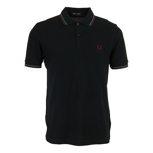 Fred Perry Twin Tipped Shirt - Noir