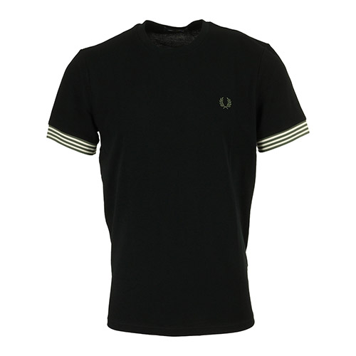 Striped Cuff T-Shirt