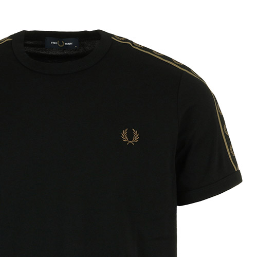 Fred Perry Contrast Taped Ringer