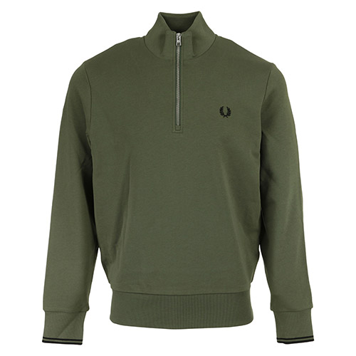 Fred Perry Half Zip - Vert