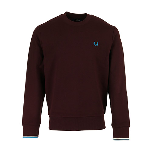 Fred Perry Crew Neck - Bordeaux