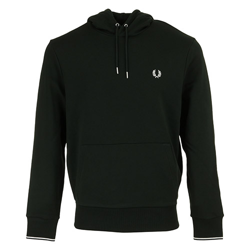 Fred Perry Tipped Hooded - Bleu marine