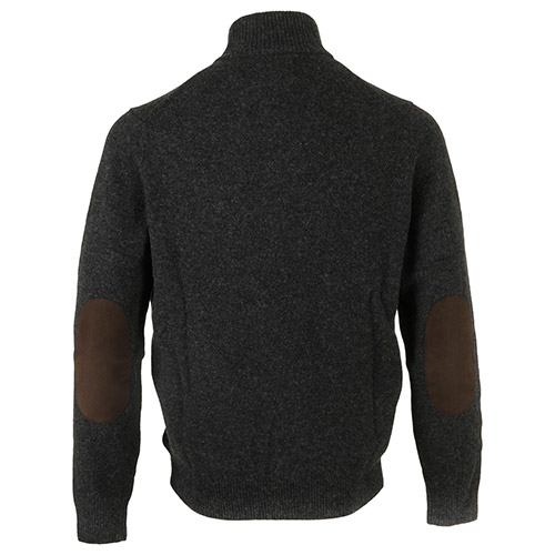 Barbour Essential Patch Half Zip Knitt Ed Jumper