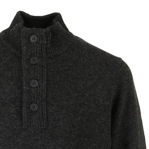 Barbour Essential Patch Half Zip Knitt Ed Jumper