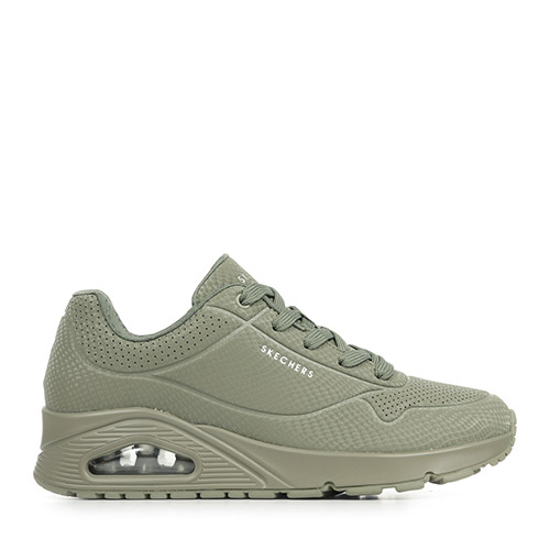 Skechers Uno Shiny Scale - Vert olive