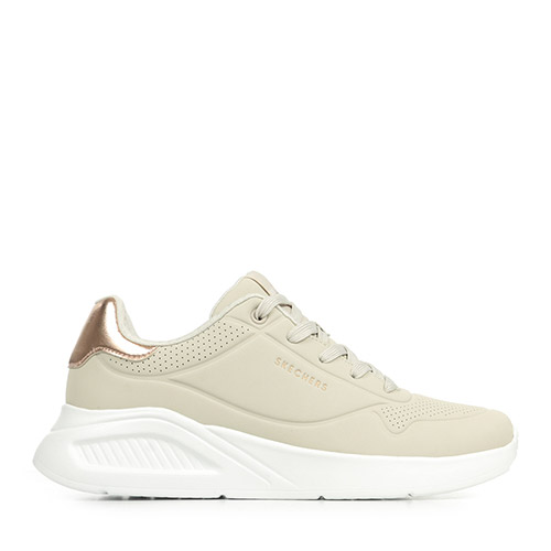 Skechers Uno Lite Shimmer Along - Beige