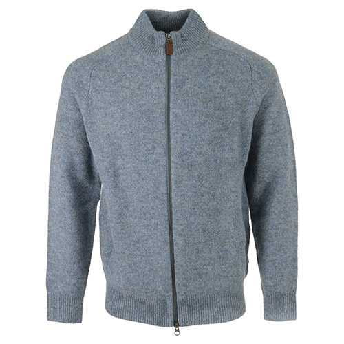 Talder Zip Through Knitted Jumper
