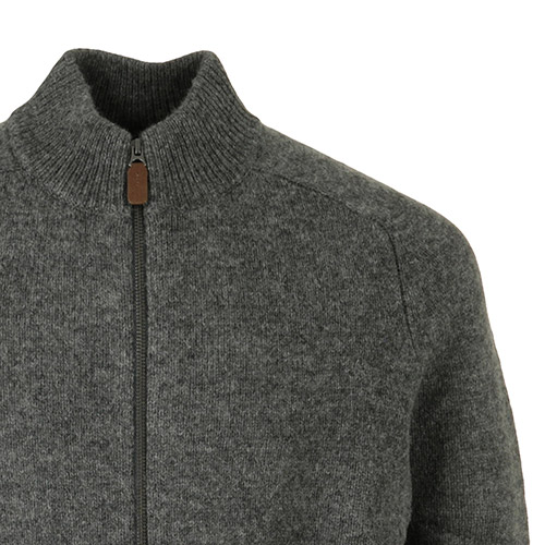 Barbour Talder Zip Through Knitted Jumper
