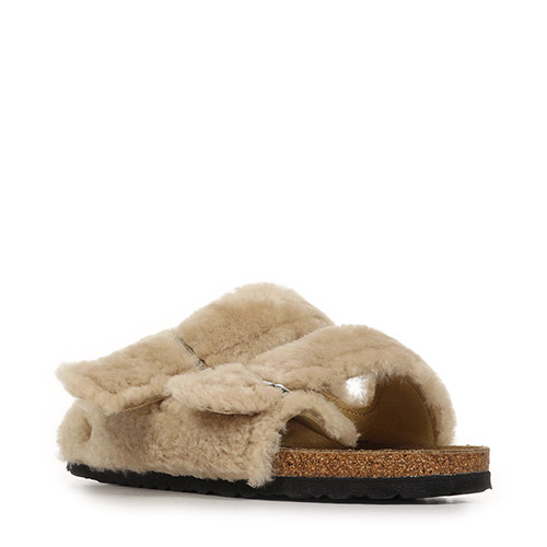 Birkenstock Arizona Shearling Rivet Logo