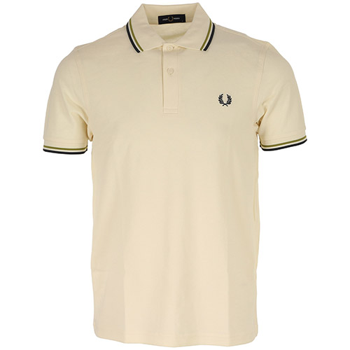 Fred Perry Twin Tipped Shirt - Blanc