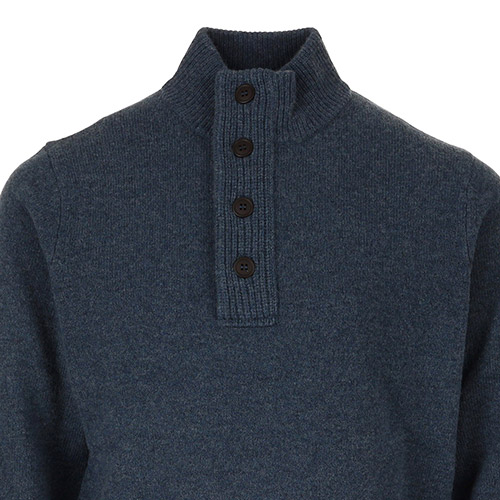 Barbour Essential Patch Half Zip Knited Jumper
