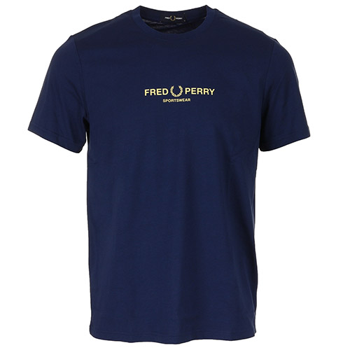 Fred Perry Fred Perry Sportwear T-shirt - Bleu marine