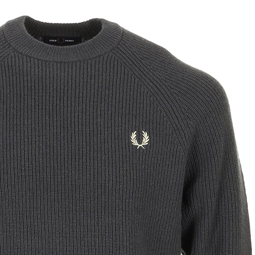 Fred Perry Lamswool Ragllan Jumper
