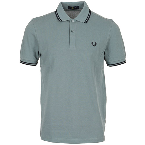 Fred Perry Twin Tipped Shirt - Bleu