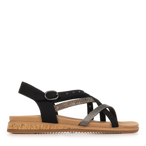 Skechers Desert Kiss Low Seaside Sling - Noir