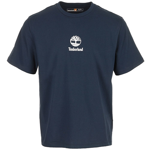 Timberland Print Stack Logo Short Navy - Bleu marine